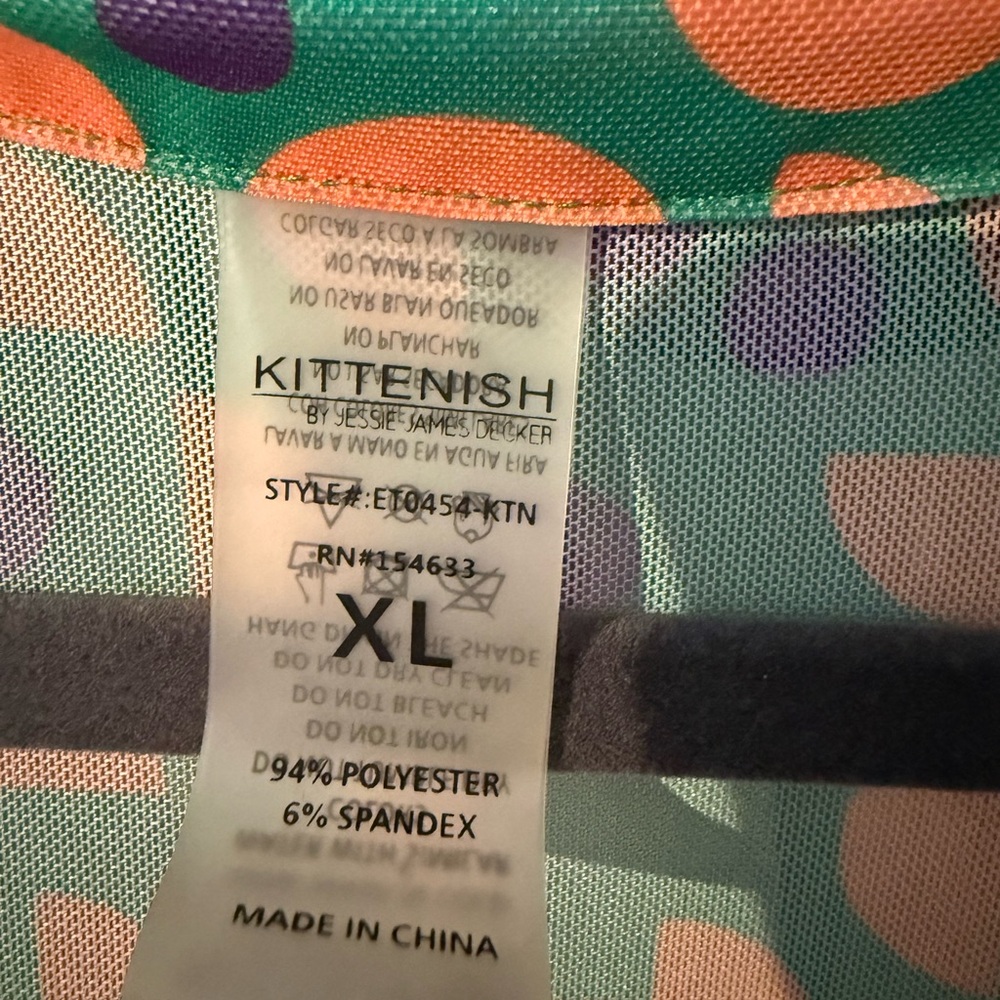 Kittenish Multicolor Patterned Top - image 4